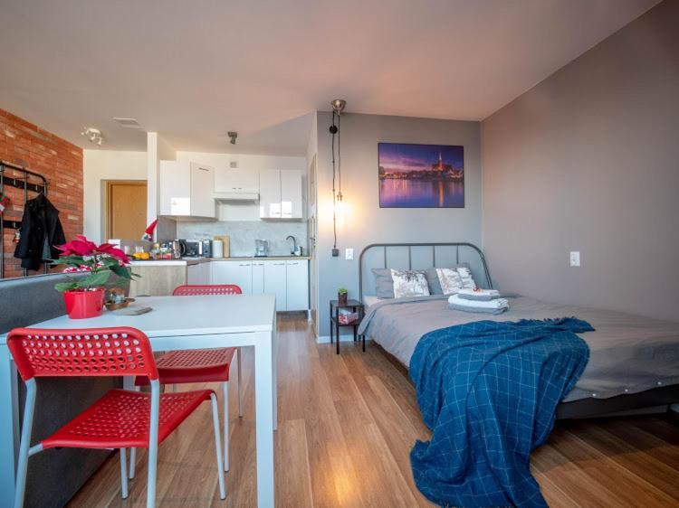 Modern Studio In The City Center Of Wroclaw! Eksteriør billede
